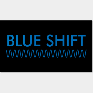 Blue Shift, Red Shift Physics, Astronomy Running Shirt Posters and Art